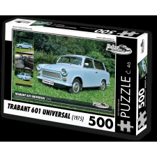 Régi-autók puzzle Trabant 601 Universal (1975) 500 darab puzzle, kirakós