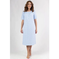 Regina Anitta pamut hálóing, kék, hosszú XL hálóing, pizsama