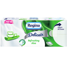Regina delicate refreshing aloe papír zsebkendő 3rétegű 90db-os kiszerelésben higiéniai papíráru