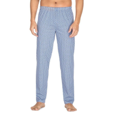 Regina Robert férfi pizsamanadrág, kék, kockás XL