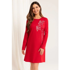 Regina Sometimes hálóing, piros, hosszú ujjú XXL hálóing, pizsama