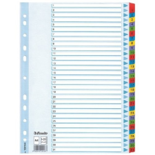 Regiszter A/4 karton 1-31 reg. Mylar 100164 naptár, kalendárium