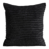  Reina hohér díszes párnahuzat sifon anyagból Fekete 45x45 cm