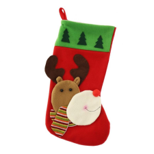 Reindeer, Rénszarvas Karácsonyi kandalló zokni, csizma 41 cm gyerek zokni