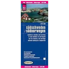 Reise Know-How Dél-Svédország térkép, Dél-Norvégia térkép vízálló Reise 2016 1:875 000 térkép
