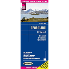 Reise Know-How Grönland autós térkép, Grönland térkép Reise 1:1 900 000 térkép