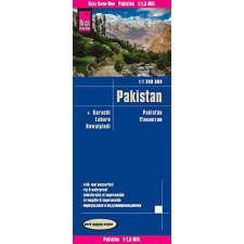 Reise Know-How Pakisztán térkép Pakistan Reise 1:1 300 000 térkép
