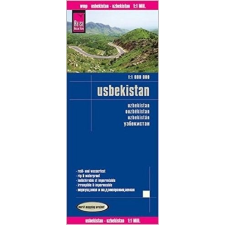 Reise Know-How Üzbegisztán térkép, Usbekistan térkép 2015 1:30 000, 1 : 1 000 000 térkép