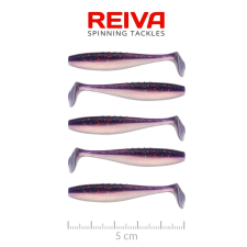 Reiva Flat Minnow Shad 5cm 5db/cs (Purple Pearl) csali