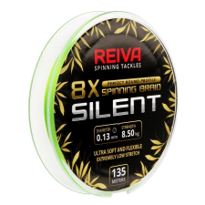 Reiva Silent fluo green 135m fonott zsinór - 0,17mm horgászkiegészítő