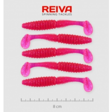 Reiva Zander Power Shad 8cm 5db/cs /Pink-Flitter/ (9901-805) csali