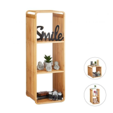 Relax Bambusz polcos szekrény 96 x 33 x 33 cm fürdőszoba bútor