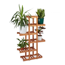 Relax Beltéri fa virágtartó állvány lépcsőzetes kialakítás 5 polcos bútor