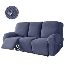  Relax Fotel Huzat (enyhén vízlepergető, 3 üléses, sötétkék, rugalmas) lakástextília