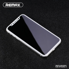REMAX GL-04 iPhone 11 Pro X XS (5,8&quot;) fehér 3D előlapi üvegfólia mobiltelefon kellék