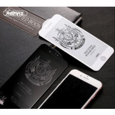 REMAX GL-36 iPhone 7 8 Plus (5,5&quot;) fehér 3D matt előlapi üvegfólia mobiltelefon kellék