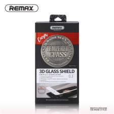 REMAX iPhone 7 Plus / 8 Plus üvegfólia, előlapi, 3D, edzett, hajlított, piros kerettel, Remax GL-04 mobiltelefon kellék