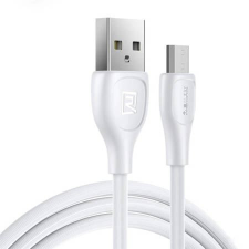 REMAX Lesu Pro USB-A - MicroUSB kábel 2.1A 1m fehér (RC-160m White) kábel és adapter