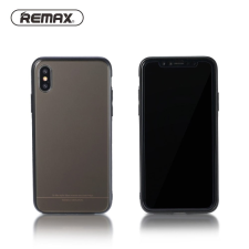 REMAX RM-1653 iPhone X iPhone XS (5,8&quot;) barna szilikon tok tok és táska