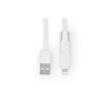 REMAX Töltő és adatkábel 2in1 USB-Lightning/Micro-USB csatlakozóval Remax RC-033T fehér