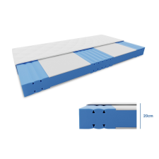 REMIA hab matrac 20 cm 120 x 200 cm Matracvédő: Matracvédő nélkül ágy és ágykellék