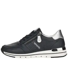 Remonte R6705 14 divatos fűzős lyukacsos sneaker női cipő