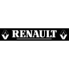Renault szélvédőmatrica 118cmx17cm,fehér