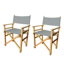  Rendezői szék 2 db, szürke bútor