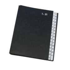  Rendezőkönyv 1-31 fekete KF04564 naptár, kalendárium