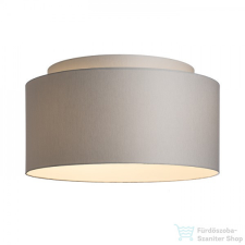 Rendl DOUBLE 55/30 lámpabúra Chintz világosszürke/fehér PVC max. 23W R11554 világítás