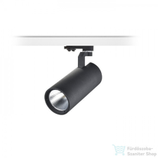 Rendl FANGIO háromfázisú áramkörös sínre fekete 230V LED 25W 36° 3000K R12060 világítás