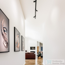 Rendl FORZA háromfázisú áramkörös sínre fekete 230V LED GU10 10W R13353 világítás