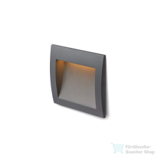 Rendl GORDIQ M süllyesztett lámpa antracitszürke 230V LED 3W IP65 3000K R12536 világítás