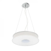 Rendl Light ASTERI függö lámpa szatén üveg/króm 230V 2GX13 40W