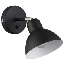 Rendl Light BAROQUE fali lámpa fekete króm 230V E27 28W világítás