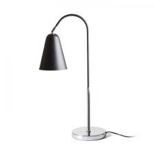 Rendl Light GARBO asztali lámpa fekete króm 230V E27 28W világítás