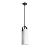 Rendl Light JULIETTA 31 függö lámpa opál üveg/fekete 230V E27 20W