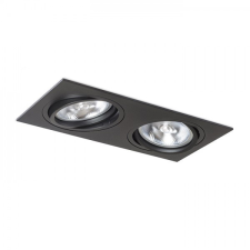 Rendl Light PASADENA G53 SQ II fekete 12V G53 2x50W világítás