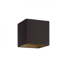 Rendl Light TEMPO 15/15 lámpabúra Polycotton fekete/arany fólia max. 28W világítás