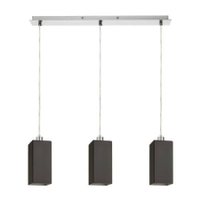 Rendl LIZ III 60 függő lámpa fekete üveg/króm 230V LED E27 3x11W világítás