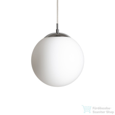 Rendl LUNA 25 függő lámpa opál üveg/króm 230V LED E27 15W R13746 világítás