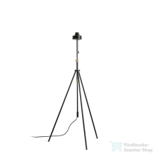 Rendl LUTON állólámpa talapzat fekete/sárgaréz 230V E27 40W R13640 világítás