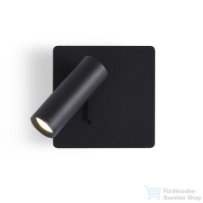 Rendl MIG fali lámpa fekete 230V LED 3W 30° 3000K R13645 világítás