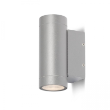 Rendl MIZZI II  ezüstszürke  230V GU10 2x35W IP54 kültéri világítás