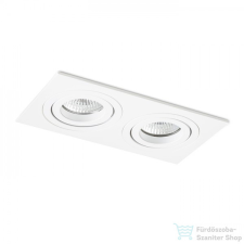 Rendl PASADENA GU10 SQ II süllyesztett lámpa fehér 230V GU10 2x50W R12713 világítás