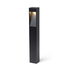  RENDL R14172 TORIN LED kültéri lámpa, szögletes álló IP65 fekete kültéri világítás