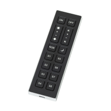  RENDL R14271 VEGA Ultra-thin sínes rendszerek, VEGA alkatrészek fekete/ezüstszürke távirányító
