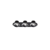 Rendl SHARM R III süllyesztett lámpa fekete/fehér 230V LED 3x10W 24° 3000K