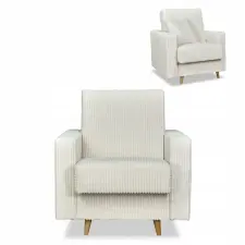  Rene Fekvőfotel Tárolóval Bonell Family Furniture Bézs Kordbársony bútor
