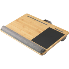 Renkforce RF-LLD-200 Notebook asztal egérpaddal bambusz (RF-4909432) (RF-4909432) laptop kellék